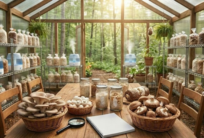 Mantar Yetiştiriciliği Eğitimi