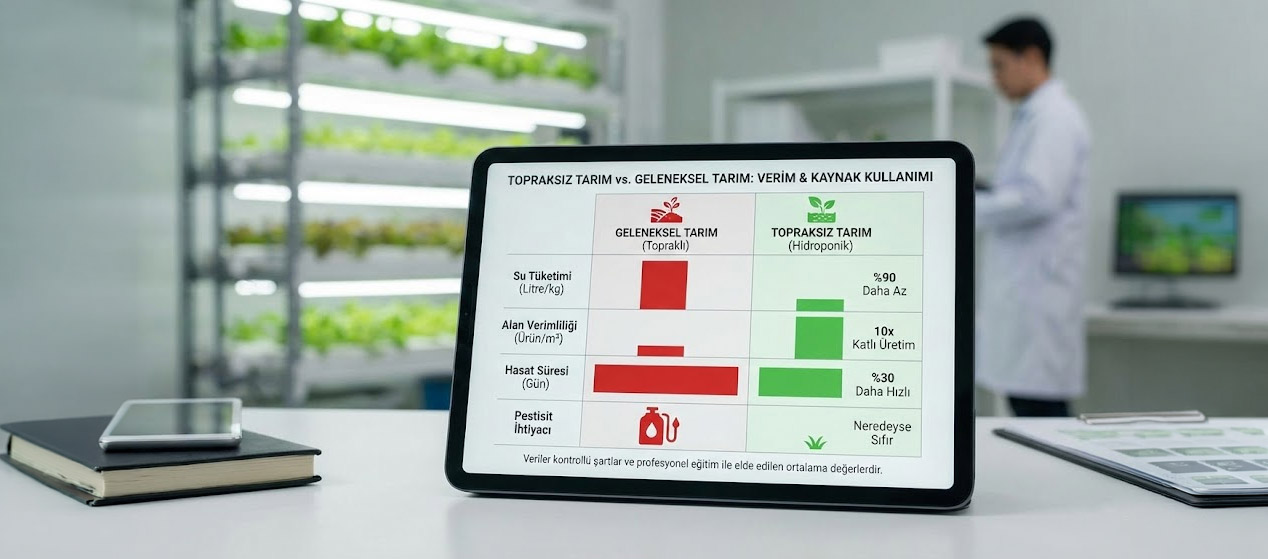 Topraklı ve Topraksız Tarım Arasındaki Farklar